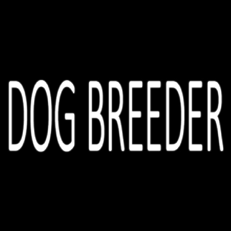 Dog Breeder Neonkyltti