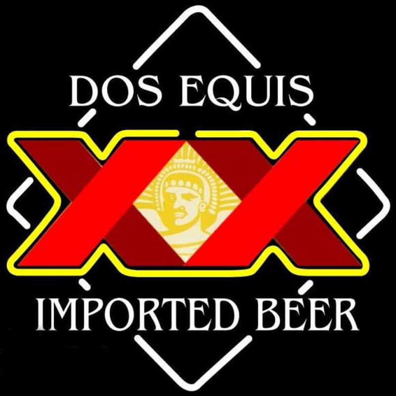 Dos Equis Beer Sign Neonkyltti