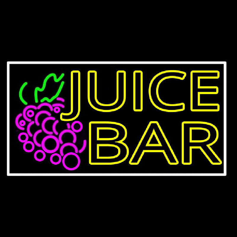 Double Stroke Juice Bar With Grapes Neonkyltti