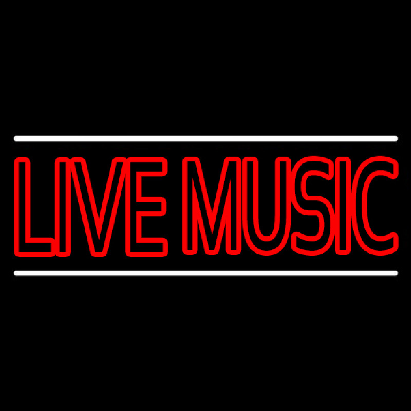 Double Stroke Live Music Neonkyltti