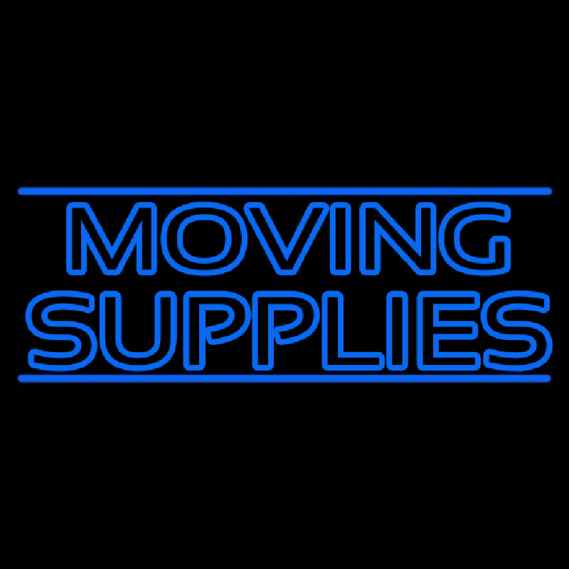 Double Stroke Moving Supplies Neonkyltti