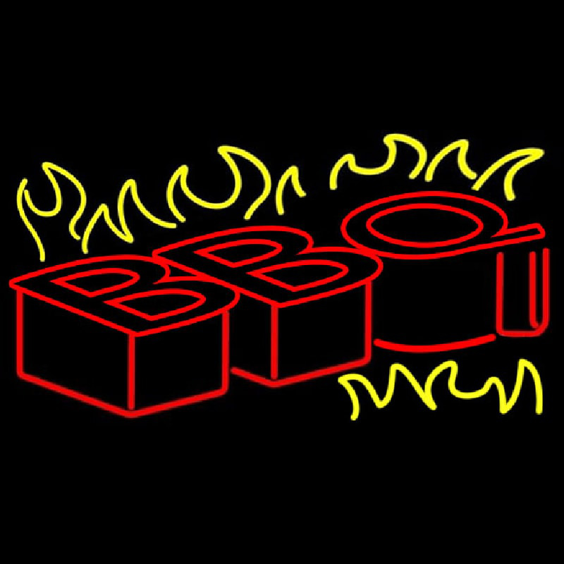 Double Stroke Red Bbq Neonkyltti