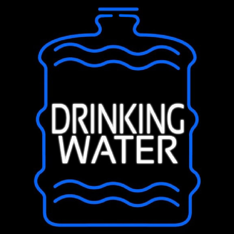 Drinking Water Neonkyltti