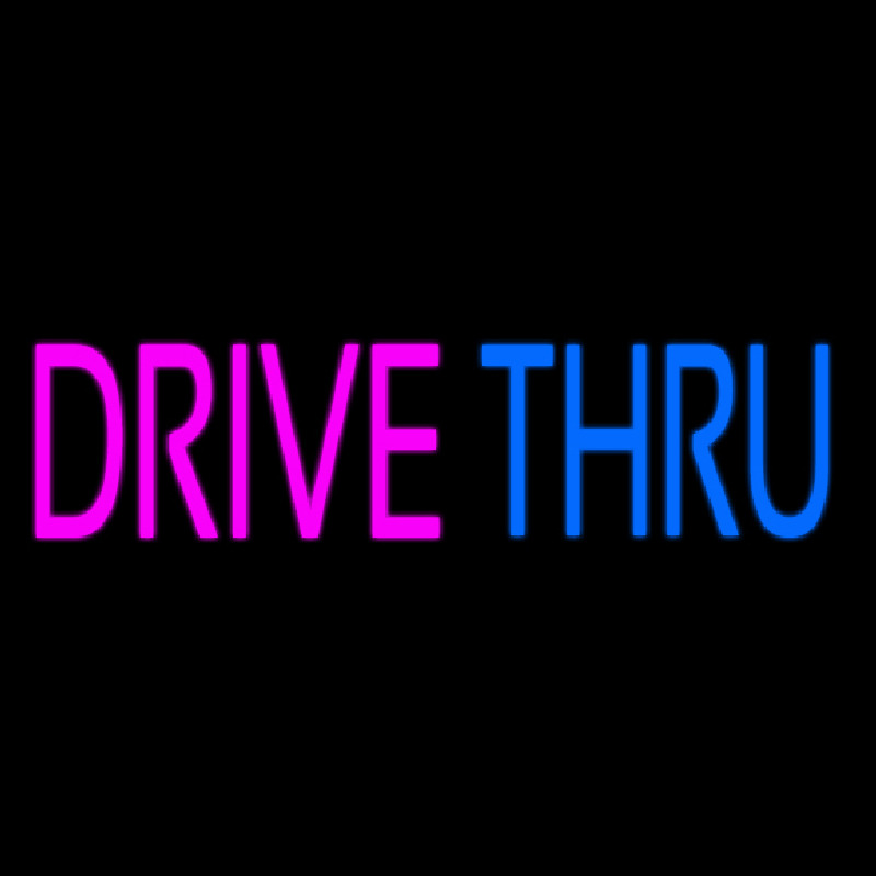 Drive Thru Neonkyltti