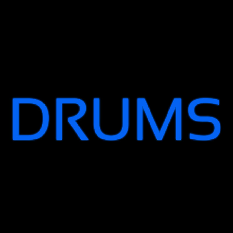 Drums Neonkyltti