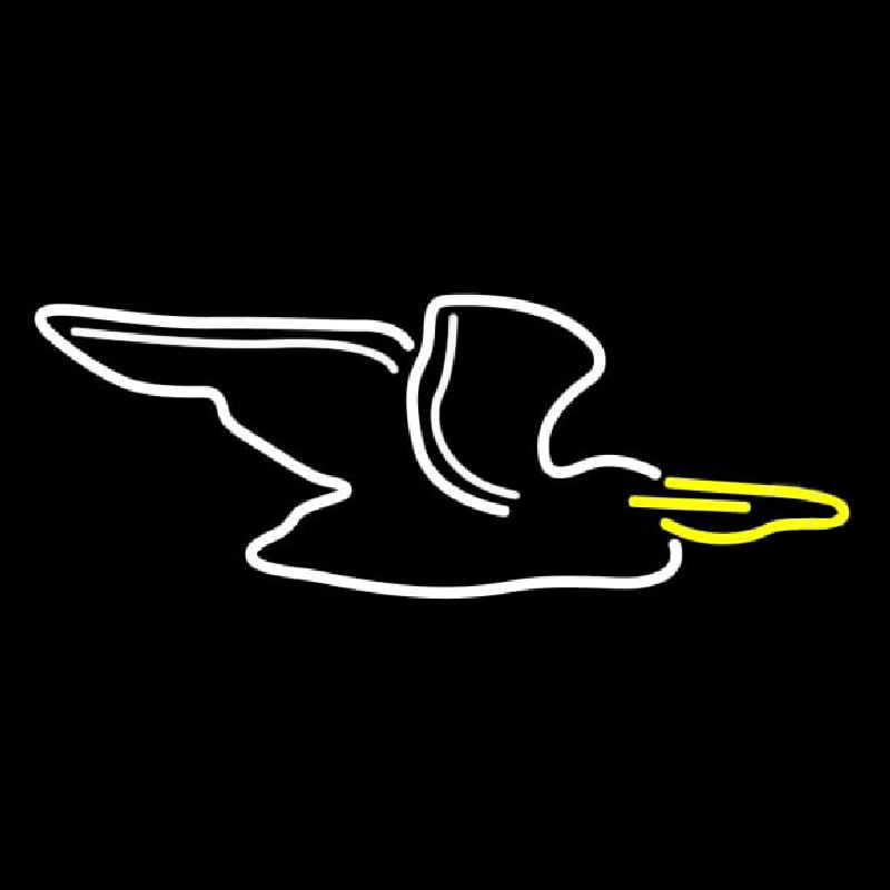 Duck Logo Neonkyltti