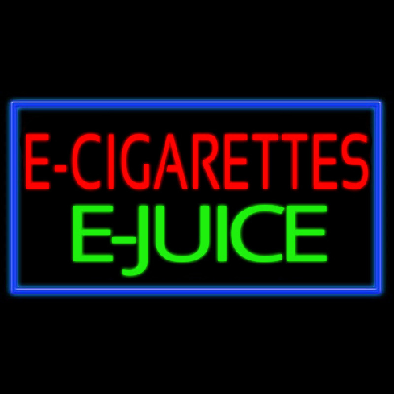 E Cigarettes E Juice Neonkyltti