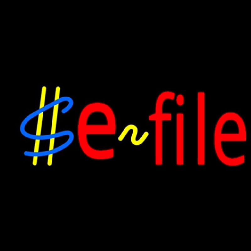 E File Neonkyltti