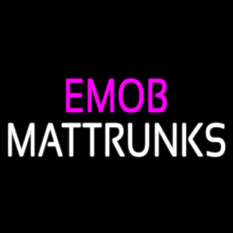 Emob Mattrunks Neonkyltti