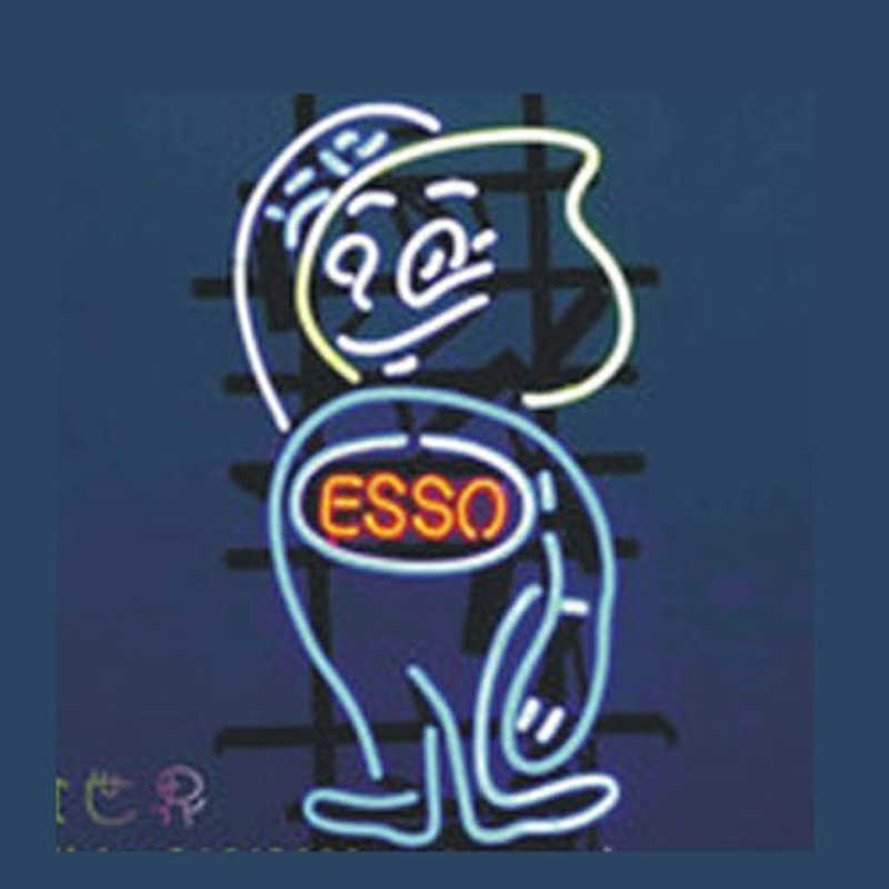 Esso Oil Neonkyltti