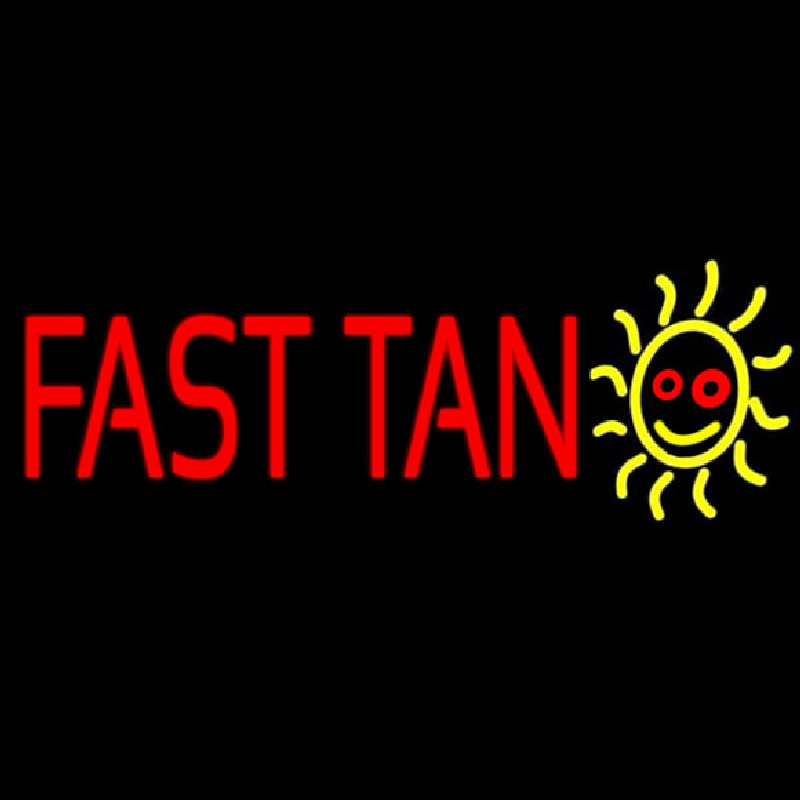 Fast Tan Neonkyltti