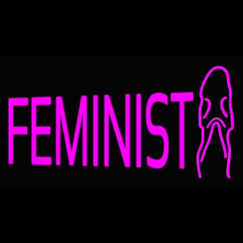 Feminist Girl Neonkyltti