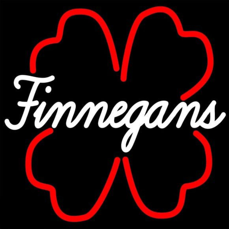 Finnegans And Clover Beer Sign Neonkyltti