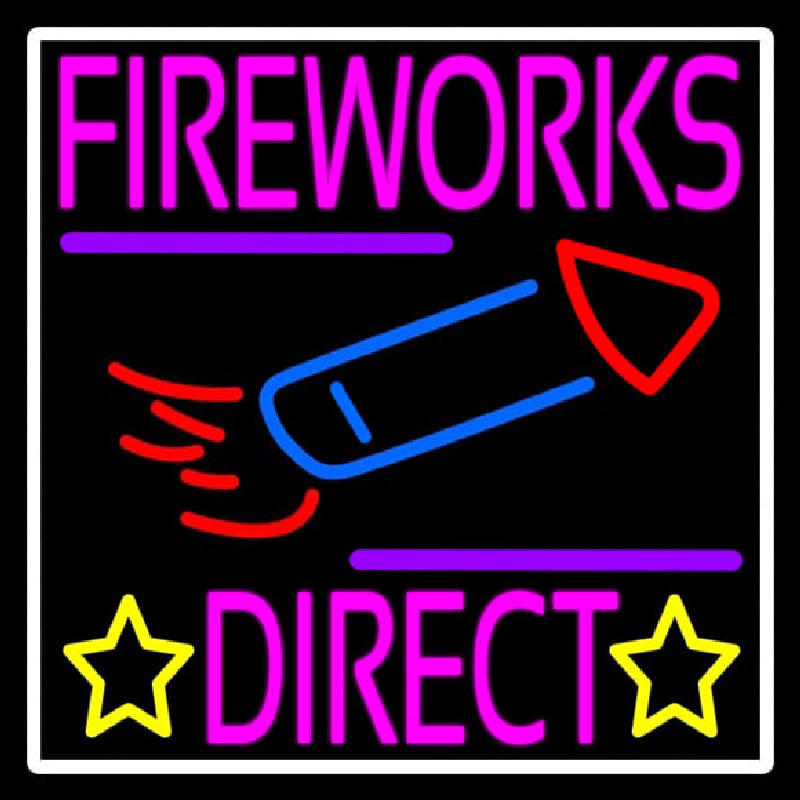 Fire Work Direct 1 Neonkyltti