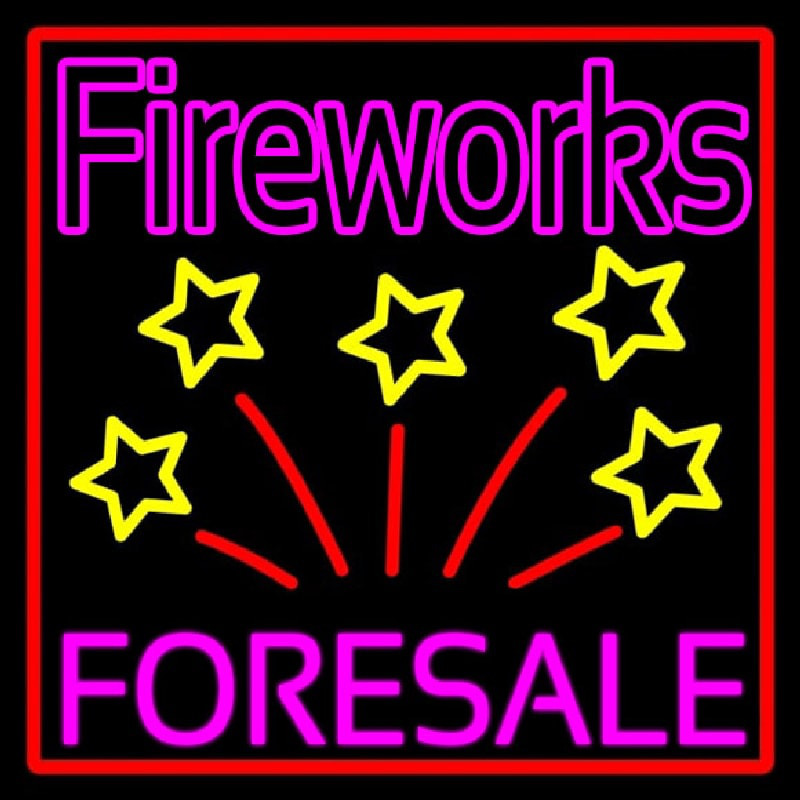 Fireworks For Sale 1 Neonkyltti