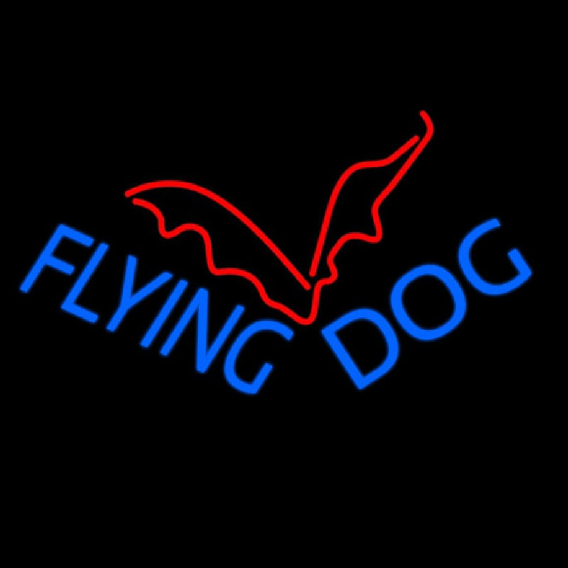 Flying Dog Neonkyltti