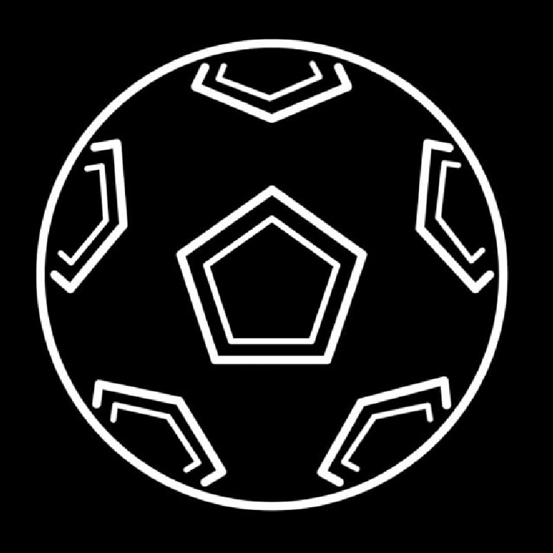Football Icon Neonkyltti