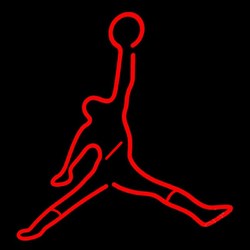 Football Player Playing Neonkyltti
