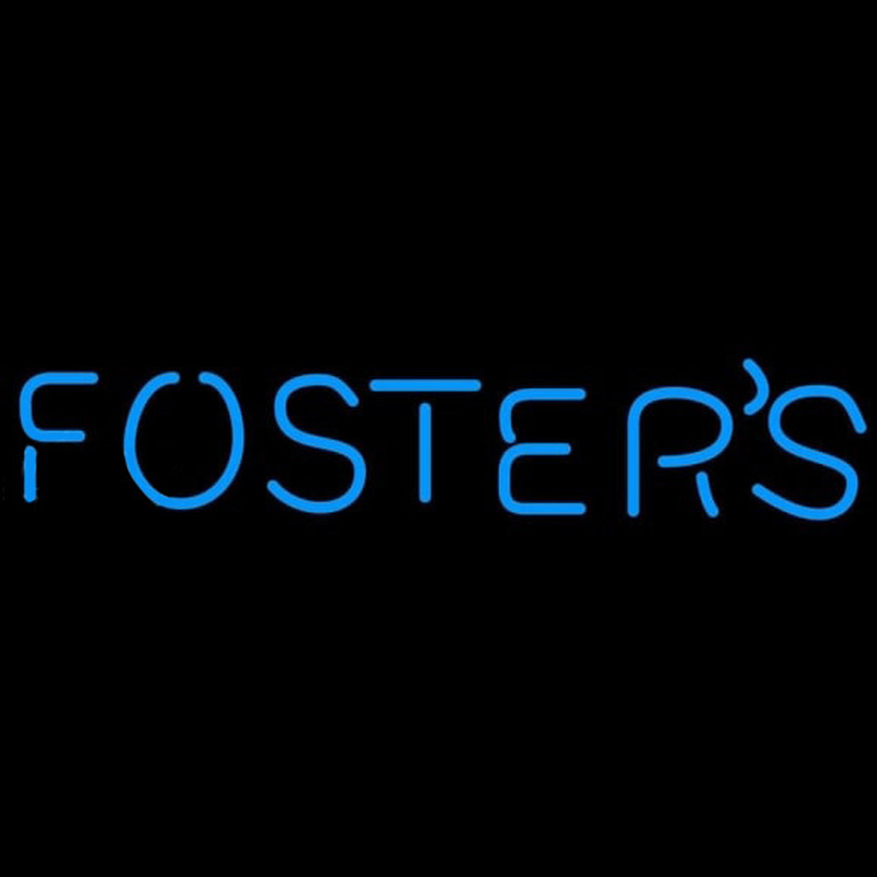 Fosters Word Beer Sign Neonkyltti