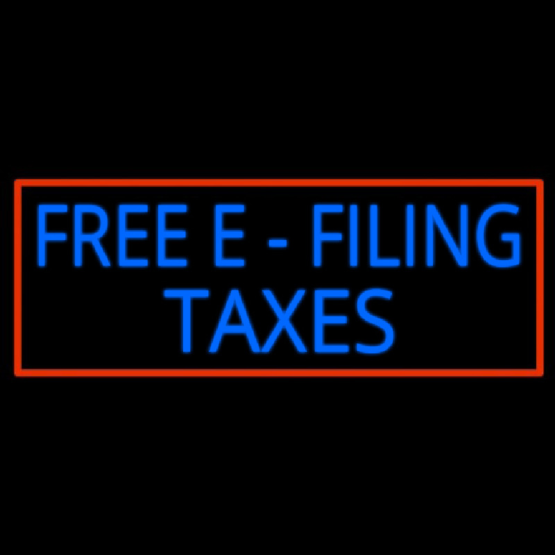 Free E Filing Ta es Neonkyltti