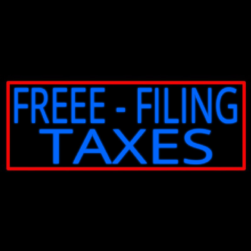 Free Filing Ta es Neonkyltti
