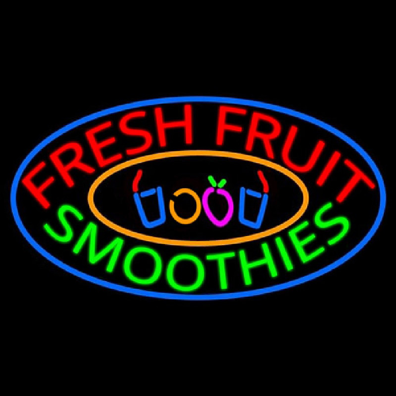 Fresh Fruit Smoothies Neonkyltti