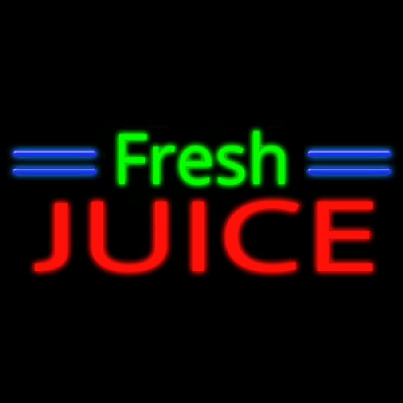 Fresh Juice Neonkyltti