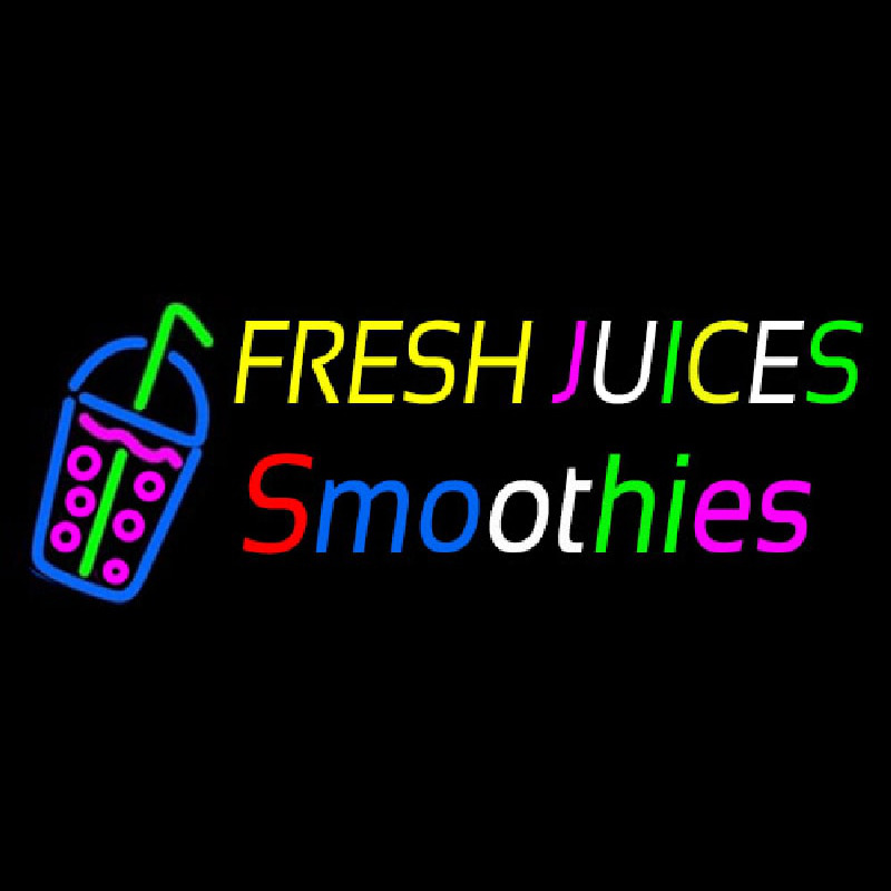 Fresh Juices Smoothies Neonkyltti