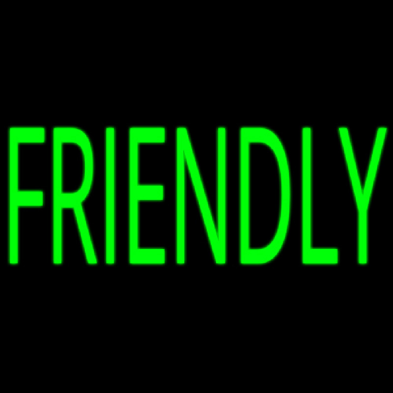 Friendly Neonkyltti