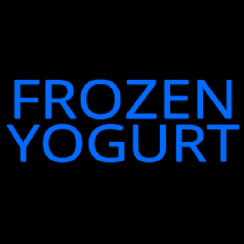 Frozen Yogurt Neonkyltti