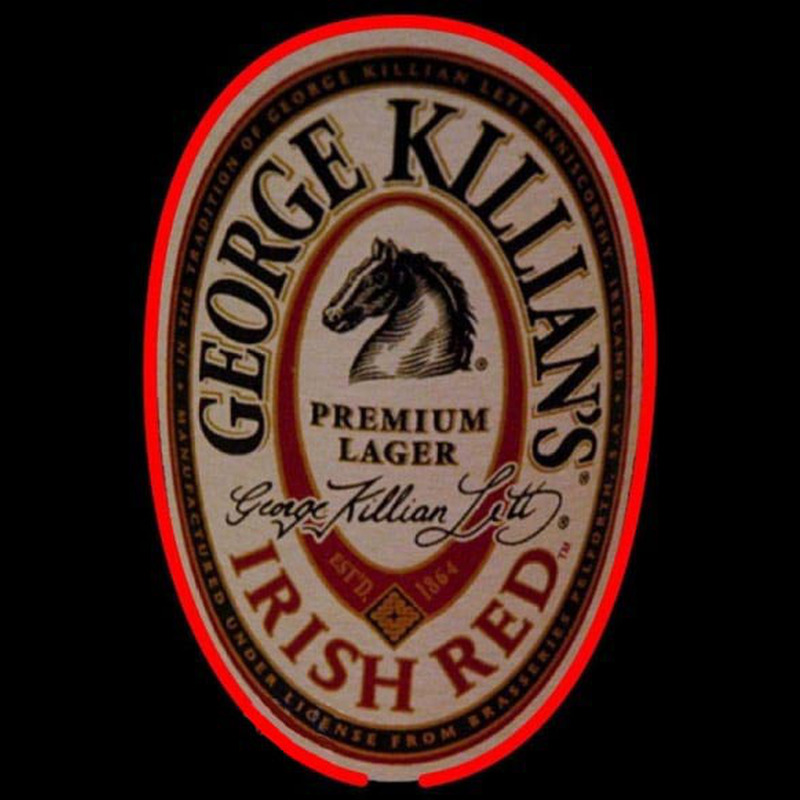 George Killians Irish Red Beer Sign Neonkyltti