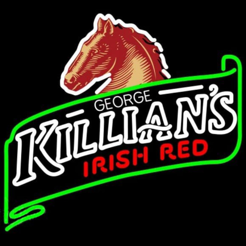 George Killians Irish Red Summer Beer Sign Neonkyltti