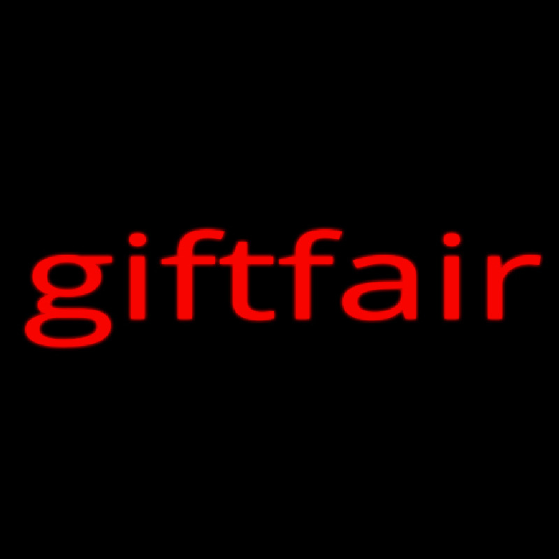 Gift Fair Neonkyltti