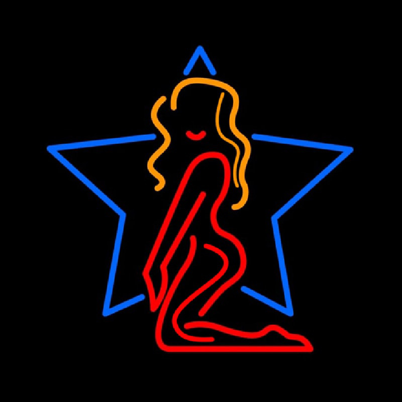 Girls Logo Neonkyltti