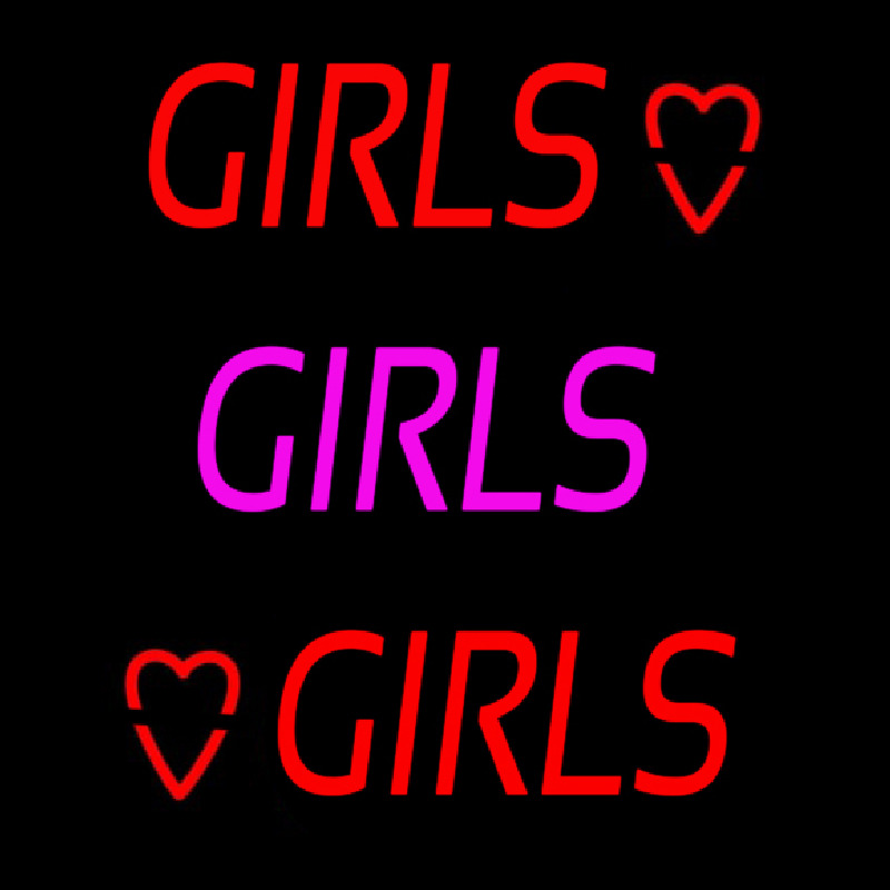 Girls Neonkyltti