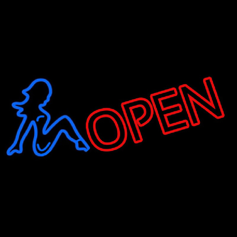 Girls Strip Club Open Neonkyltti