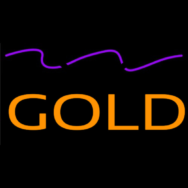 Gold Neonkyltti