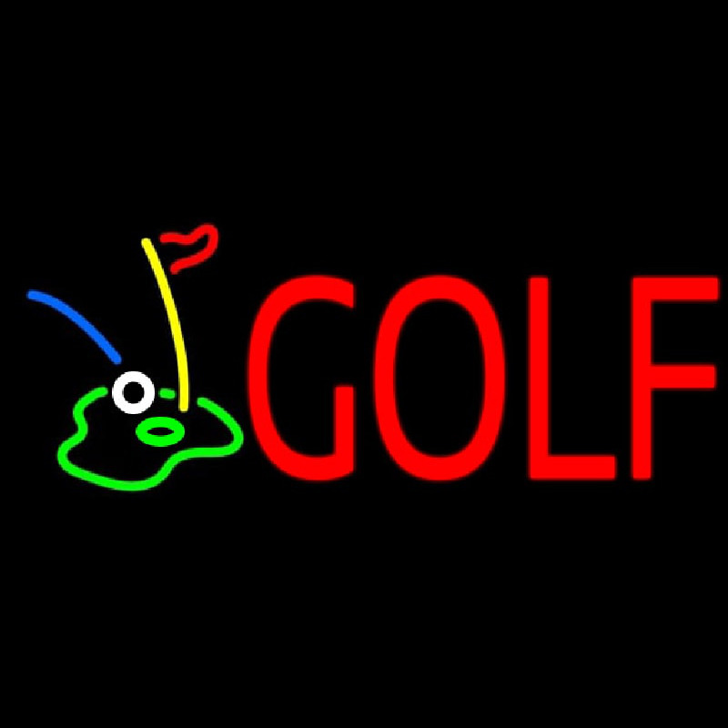 Golf With Logo Neonkyltti