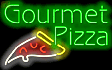Gourmet Pizza Neonkyltti