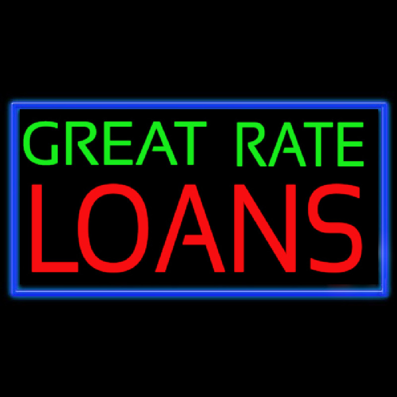 Great Rate Loans Neonkyltti