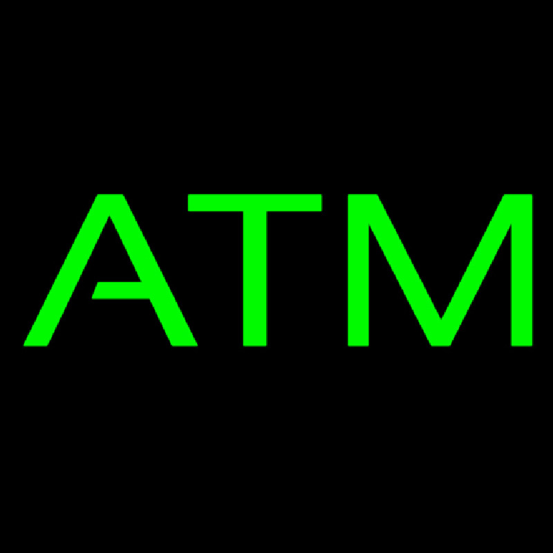 Green Atm Neonkyltti