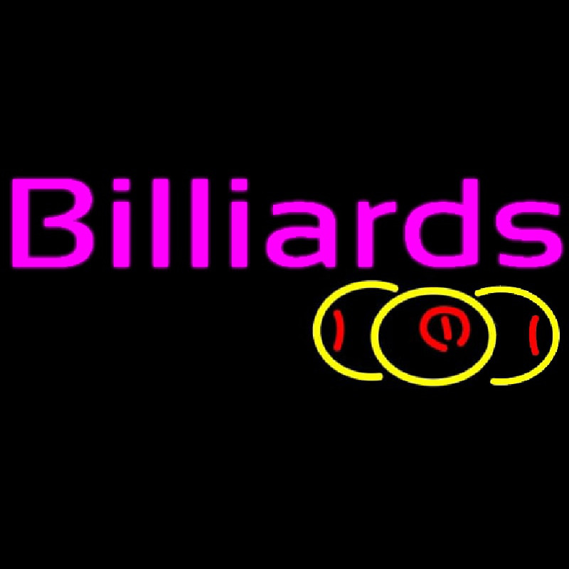 Green Billiards 1 Neonkyltti