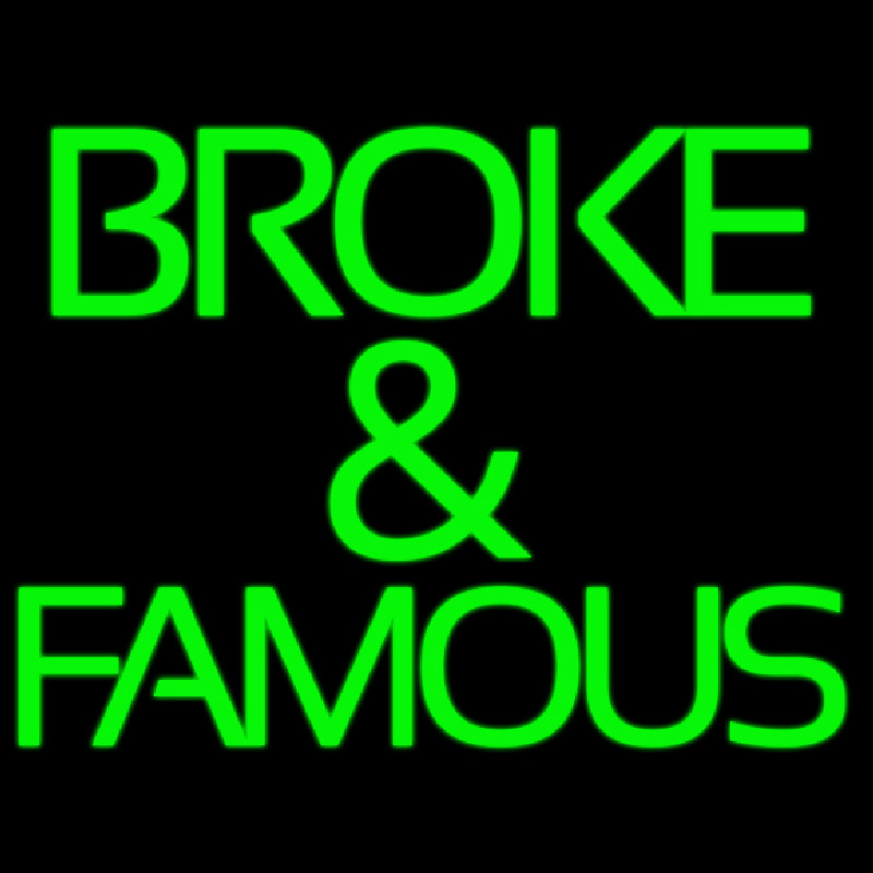 Green Broke And Famous Neonkyltti