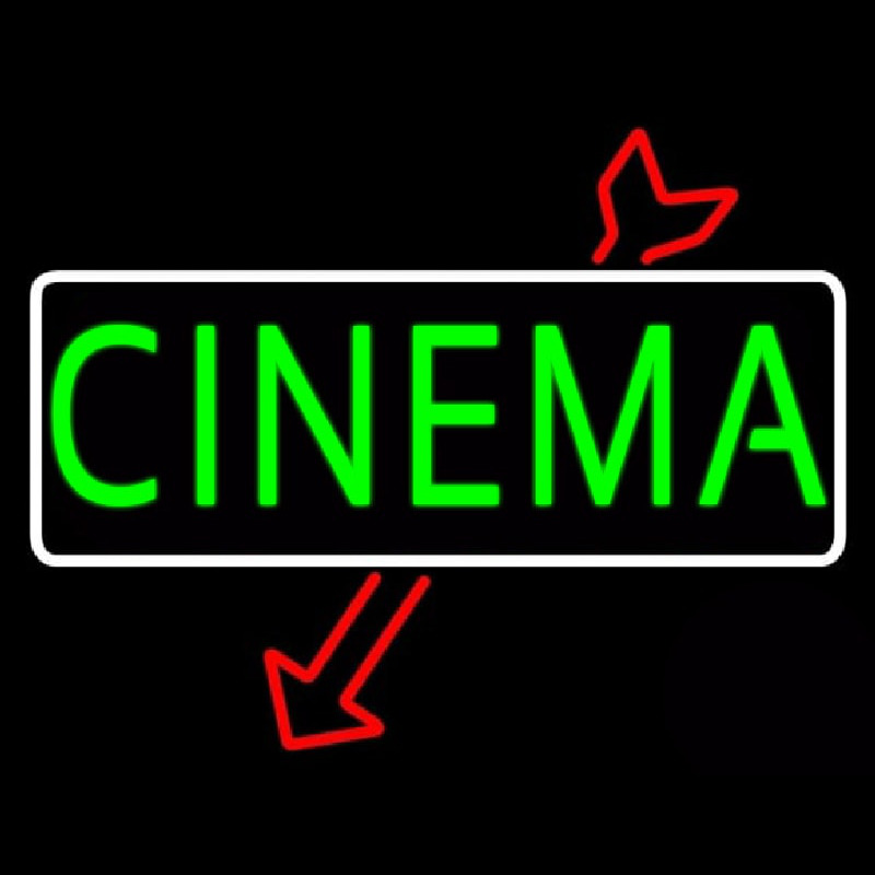 Green Cinema Here Neonkyltti