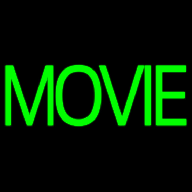 Green Double Stroke Movie Neonkyltti