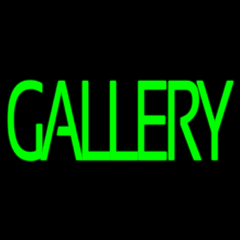 Green Gallery Block Neonkyltti