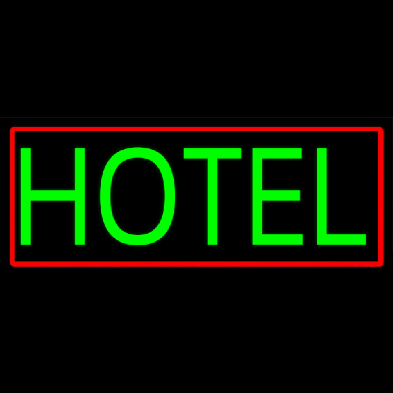Green Hotel Neonkyltti