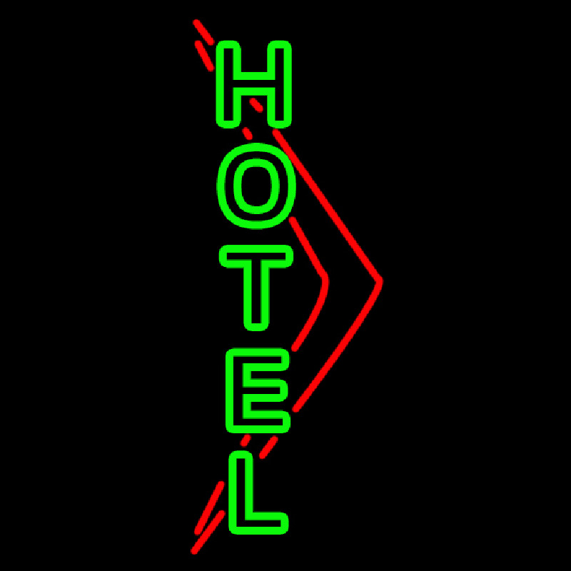 Green Hotel Neonkyltti