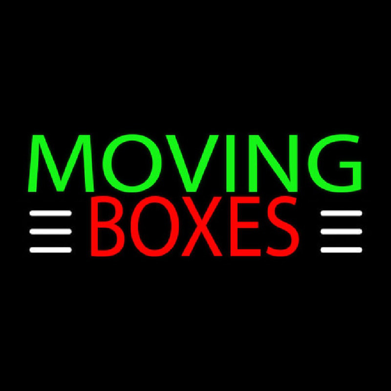 Green Moving Red Bo es Block Neonkyltti