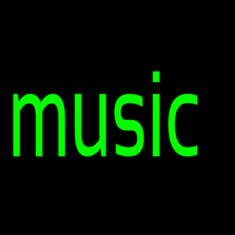 Green Music Neonkyltti